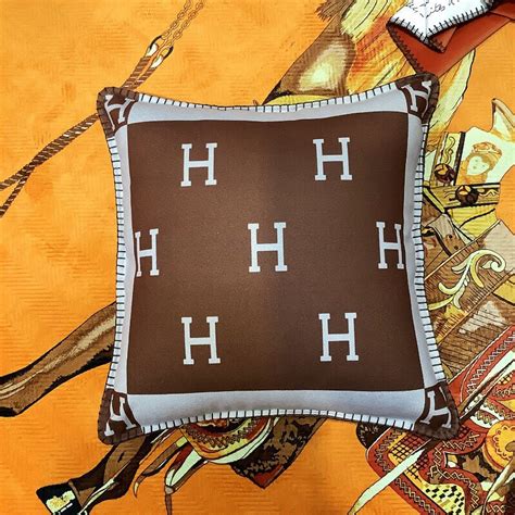 hermes throw pillows replica